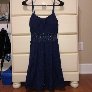Short Blue Dress
